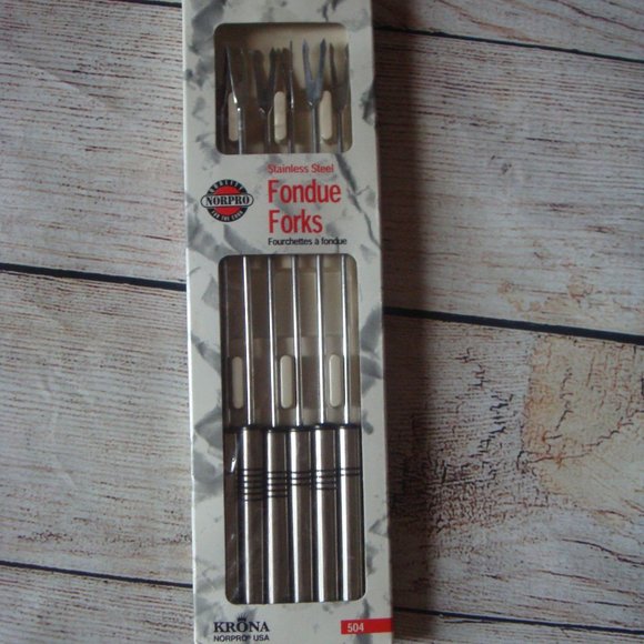 Krona Other - Krona Stainless Steel Fondue Forks